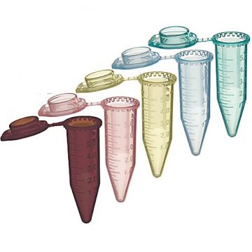 SuperClear Centrifuge Tubes with Attached Caps